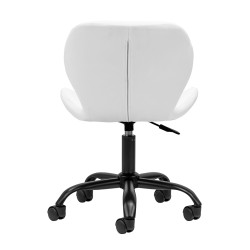 White QS-06 cosmetic stool